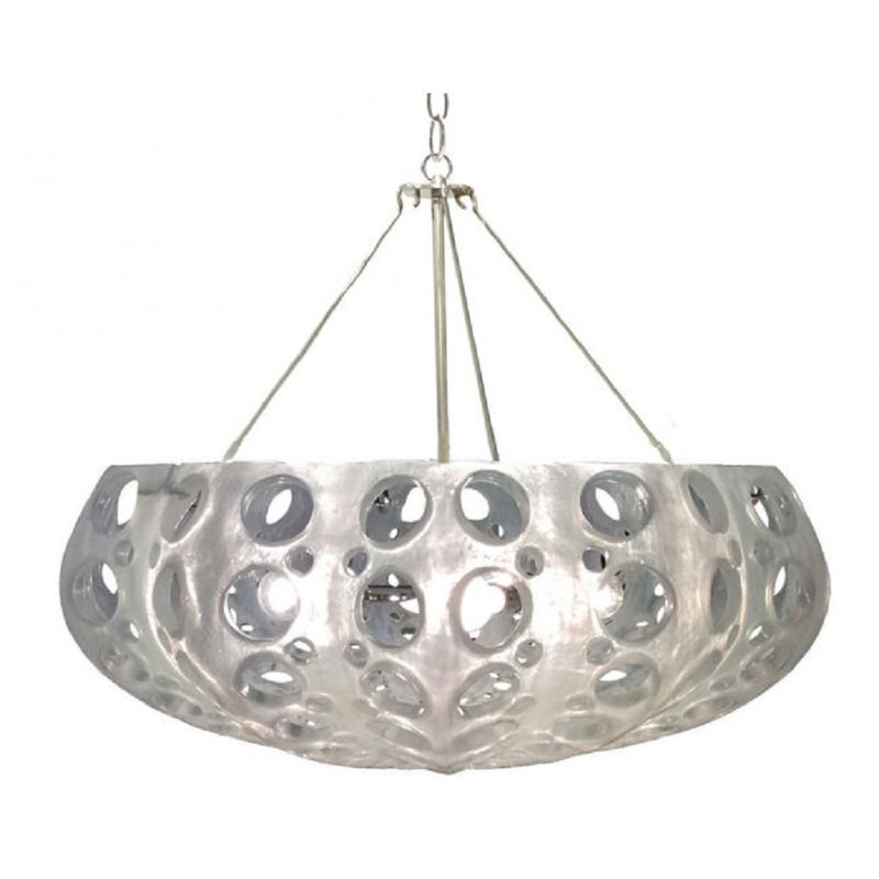 Luna 5 - Light LED Pendant, Silver