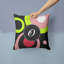  Coussin décoratif lettre 14 "Monogram" Lettre X - Retro-1628940057