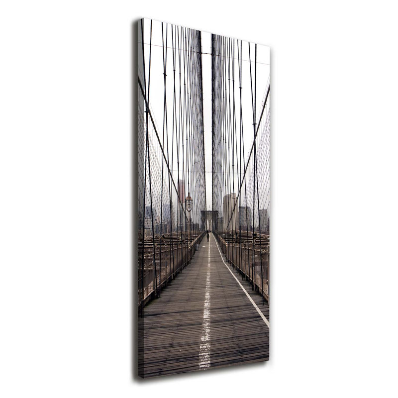Brooklyn Bridge - Wrapped Canvas Print