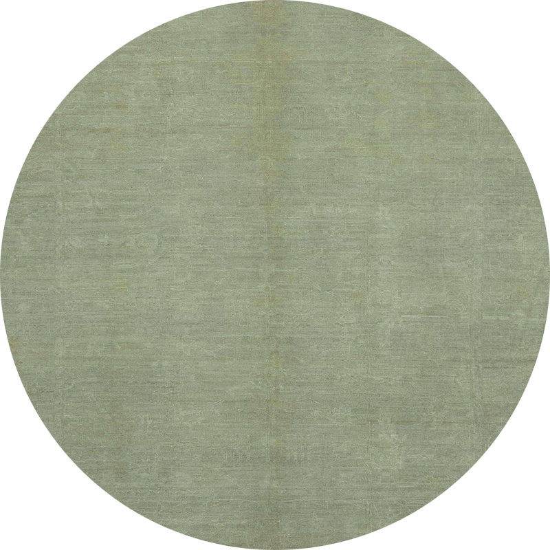 Abstract Indoor Rug, Round 5'