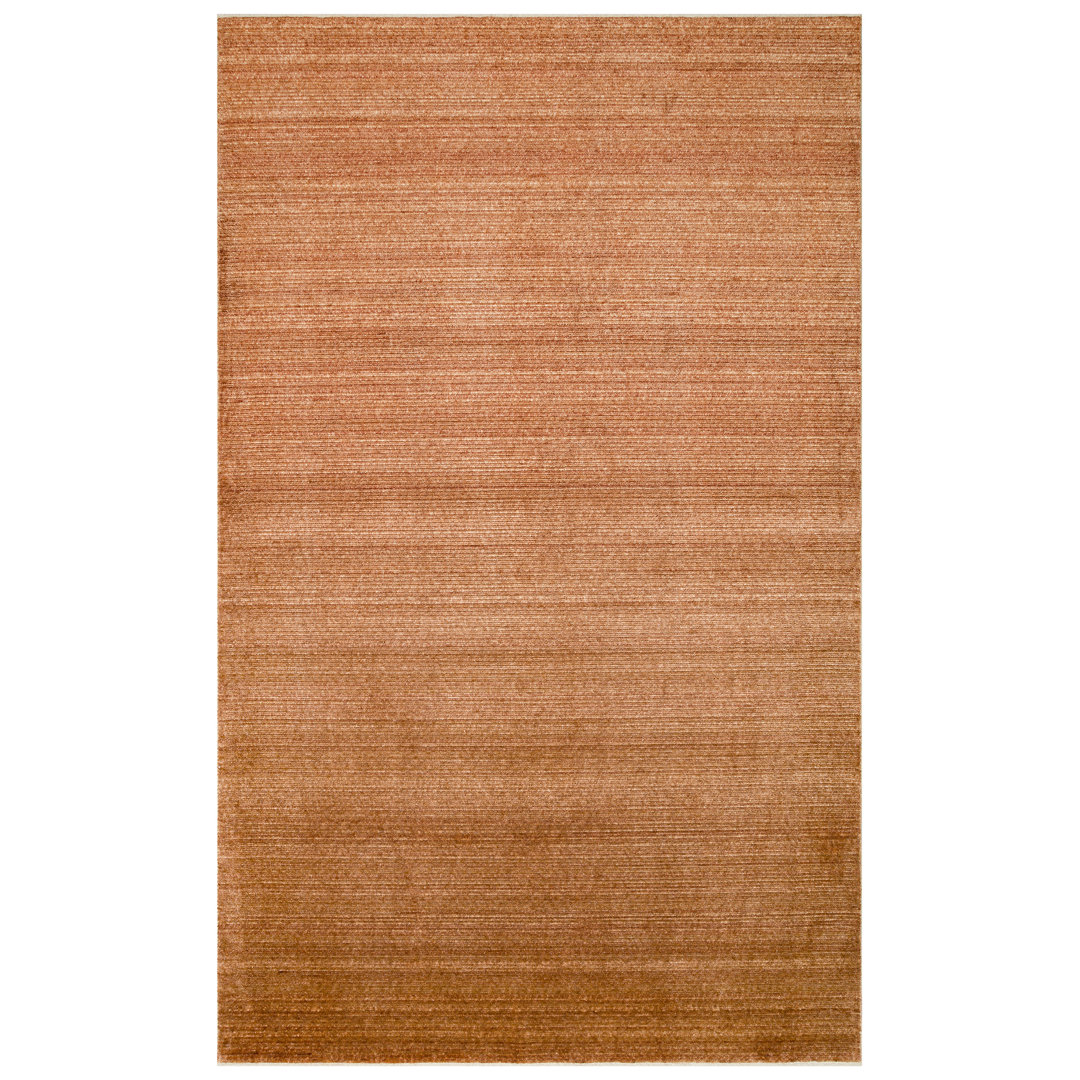 St. Helens Terra Flat Pattern Lyocell Machine Made Area Rug