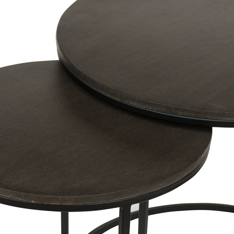 Lavastone Stone Nesting End Table