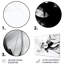 Monochrome Simplicity Black White Minimal - Liquid Ink Abstract Wall Art Print-1649537150-1649537147