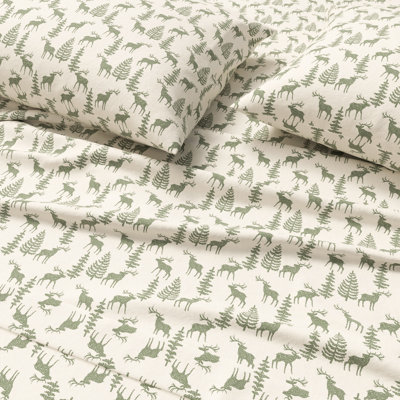 100% Turkish Cotton Winter Flannel Sheet Set