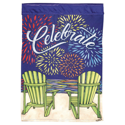 Cliffrose Double Sided 18'' H x 13'' W Polyester Garden Flag