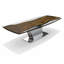 Evandros Walnut Wood Dining Table-105792677