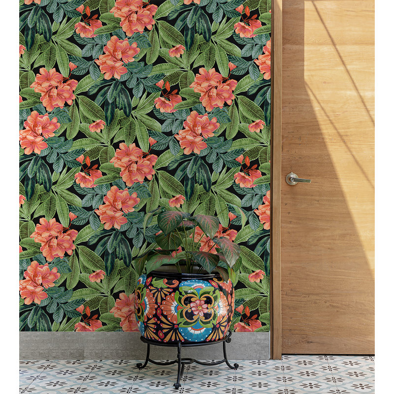 Tommy Bahama Darwin Flora, Green/Orange