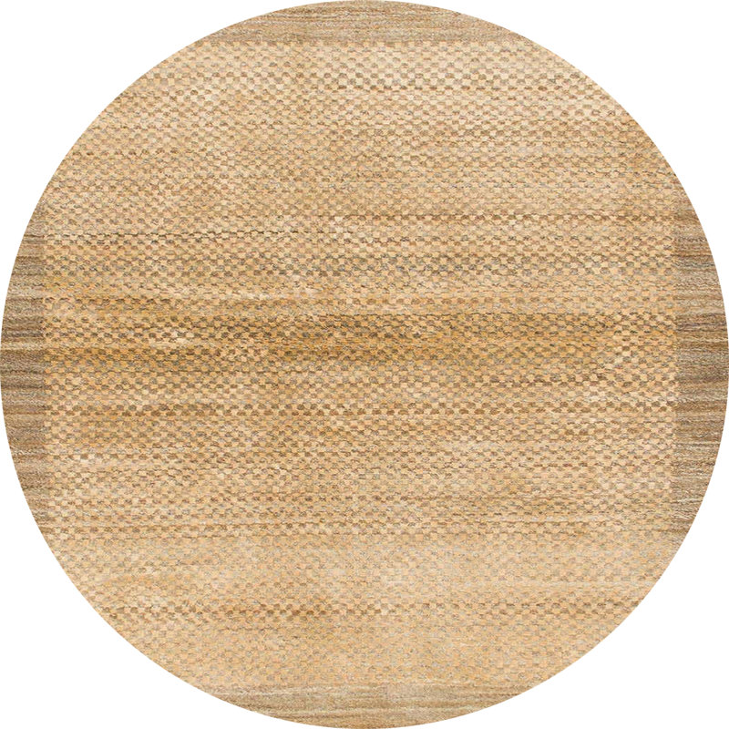 Abstract Indoor Rug, Round 5'