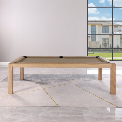 Table de billard en ardoise avec plateau de salle à manger Olivia
