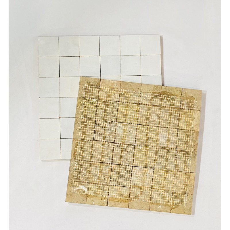 2" x 2" Mosaic Wall & Floor Tile, White