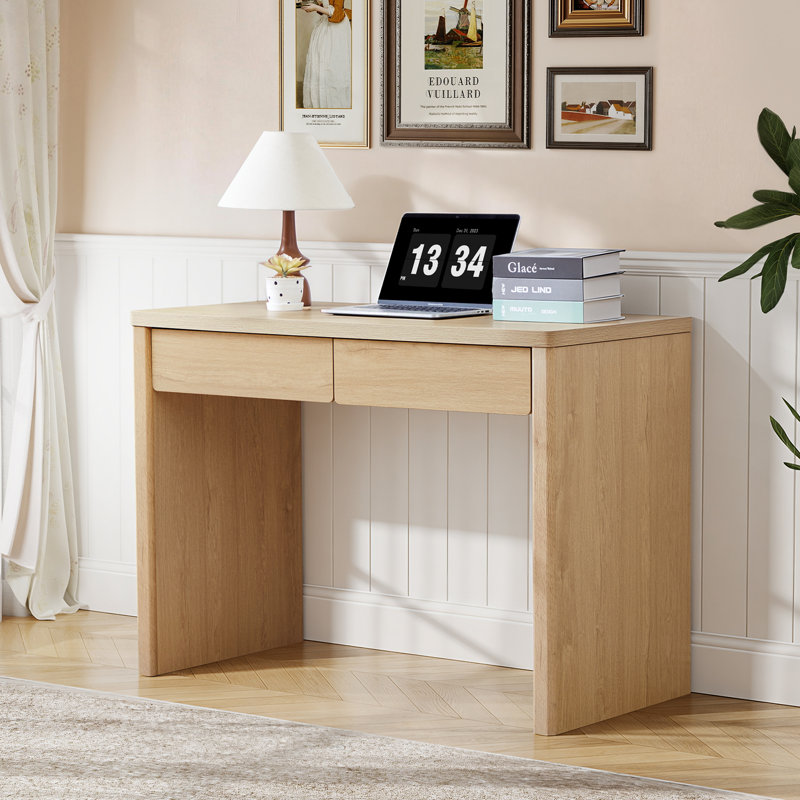 43.3'' W Rectangle Computer Desk, Natural