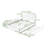 Vangelica Queen 2 Drawers Upholstered Platform Bed with Twin XL Size Trundle-1738374071