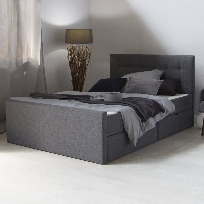 Salamanca Upholstered Drawers Bed Frame, Super King (6')