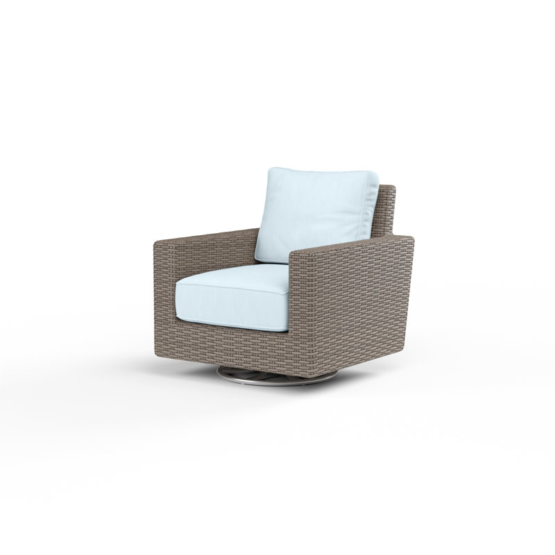 Nassau Patio Chair with SunbCushion, Canvas Skyline