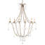 Elizabeth 6 - Light Candle Style Empire Chandelier with Crystal Accents-60563778