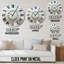 Horloge murale Wildflowers On The Beach - Wildflowers-1406825319