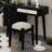 39" Retro Bohemian Style Wooden Makeup Vanity Set With Storage Drawers-696931087