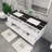 Kirker 72" Wall-Mounted Double Bathroom Vanity Set-1915091826