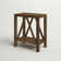 Emmie A-Frame End Table with Lower Shelf