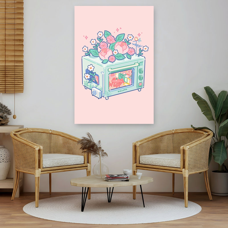 Impression d'art mural Cozy Oven Home, 60" H x 40" W