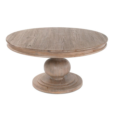 Beatriz Round Pine Wood Dining Table