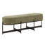 Banc en tissu de mousse mérinos Uttermost