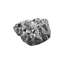 Large Cast Crystal Liquid Silver Tabletop Accent