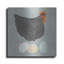 «Fresh Eggs 1 No Words» par Sue Schlabach, art mural en métal-264296538