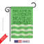 Ensemble de drapeaux de jardin à double face 13 po x 18,5 po Welcome Breathe In Inspirational Sweet Home Impressions