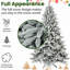 Arbre de Noël floqué PEPVC-1104521675