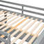 Lit mezzanine double avec bureau et tiroirs de rangement - Faites de votre chambre à coucher un espace fonctionnel élégant Contrôle de la qualité en bois de pin massif-293043698