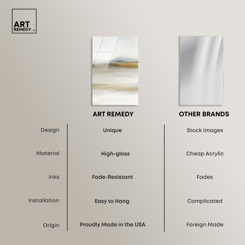 Acrylique vert «Misty Expanse II» par Art Remedy, prêt à être suspendu, H 30 po x l 20 po