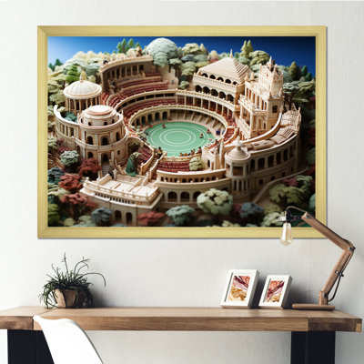 " Grand Slam Arena A Tennis Stadium "