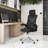 Techni Mobili Essential Ergonomic Office Chair With Headrest & Lumbar Support,