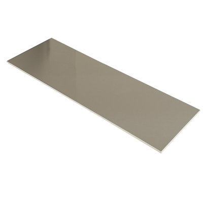Bex Metro Solid Color 4'' W x 12'' L Engineered Stone Peel and Stick Subway Tile