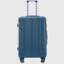 20 po / 24 po / 28 po 3 pièces / ensemble en valise à roulettes ABS, valise de cabine, couleur assortie, serrure à combinaison TSA (bleu foncé)