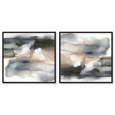 Windswept Set Canvas Minimalism Abstract by Art Remedy
