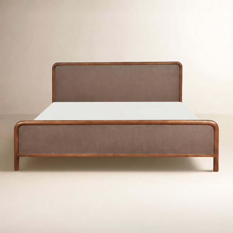 Rye Bed Warm Brown, Queen