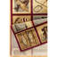 Tapis de 2,39 m x 0,91 m (7 pi 10 po x 3 po) Gccbl3003, rouge, polypropylène, antitache, pour garde-manger Nature's Nest Gccbl3003 Red Lodge Home Decor, 100 % polypropylène avec envers en jute