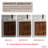 24" Wall Mounted Single Bathroom Vanity with Ceramic Top