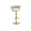 Tabouret pivotant à hauteur réglable Niambi-88522160