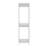 Dover Closet, 2 Shelves, White