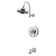 Ashfield Volume Control Tub and Shower Faucet with Lever Handle and Select