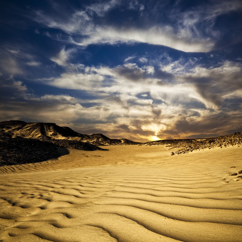 Desert Sunset Dream by Cinoby, 36" H x 36" W