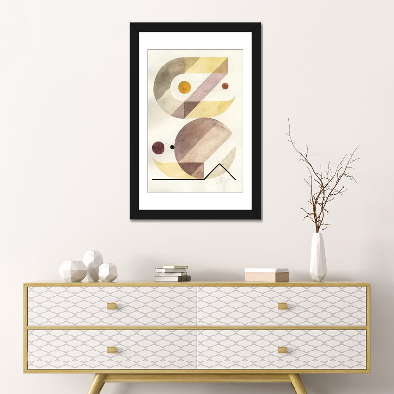 « openspaces xxxii », reproduction sur toile, H 24 po x l 16 po x P 1 po, Papier d'art encadré noir, Blanc