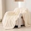Striped Plush Lightweight Throw Blanket, Ultra Soft & Cozy for Sofa Couch Bed, Machine Washable-125310128-125310136