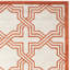 Tapis intérieur / extérieur ivoire / orange Thornbury-1979189113