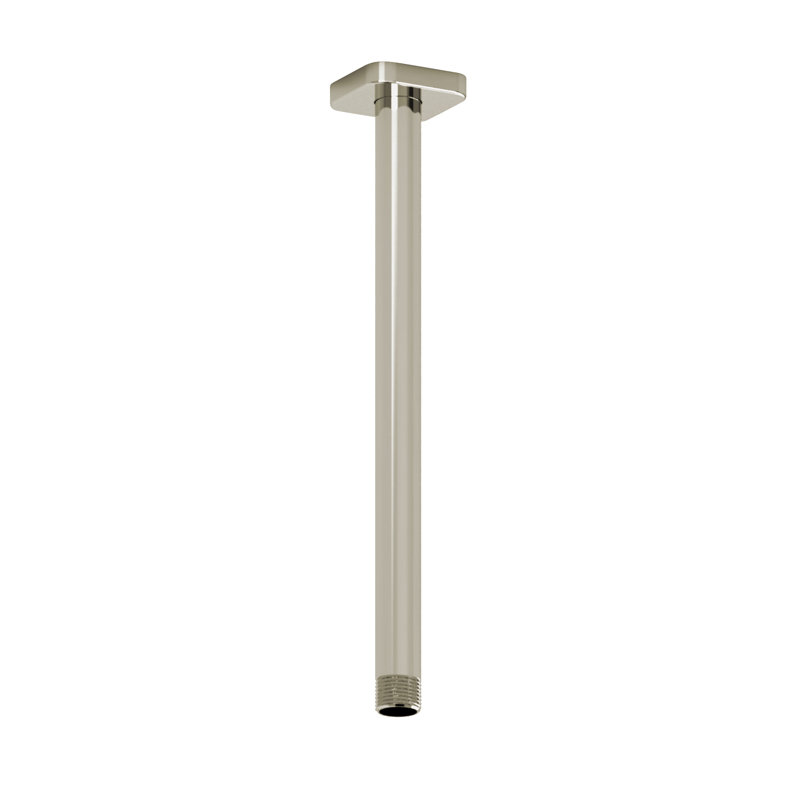 Riobel 12" Ceiling Mount Shower Arm, Polished Nickel