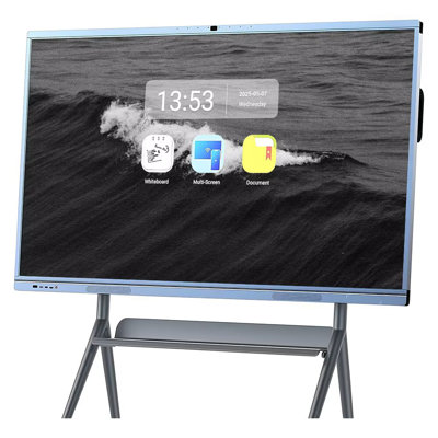 JYXCN 65" Smart Board Pro Dual OS Touch Interactive Electronic Whiteboard for Conference Rooms