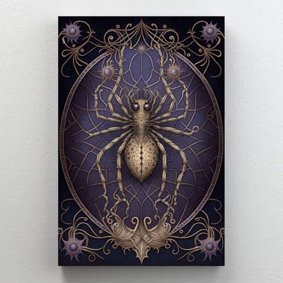 " Lavender And Spider "